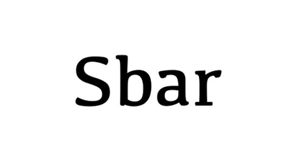 Sbar sko