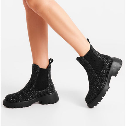 Woden Aya Glitter støvle