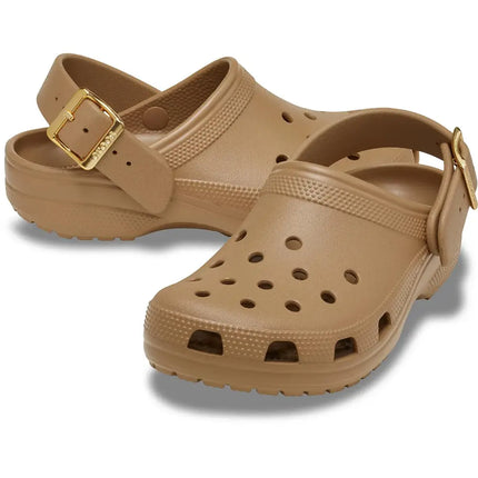 Crocs Classic Metallic Buckle clog