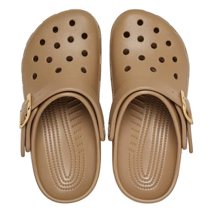 Crocs Classic Metallic Buckle clog