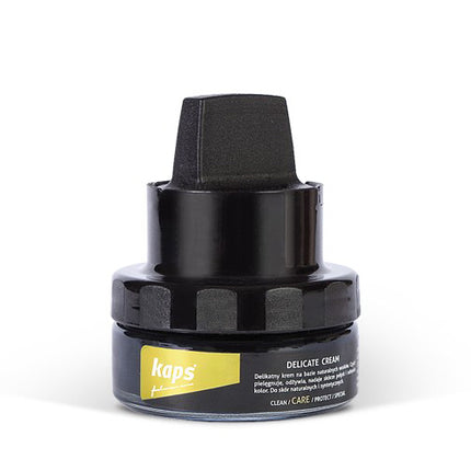 Kaps Delicate Cream - Skocreme med svamp cognac