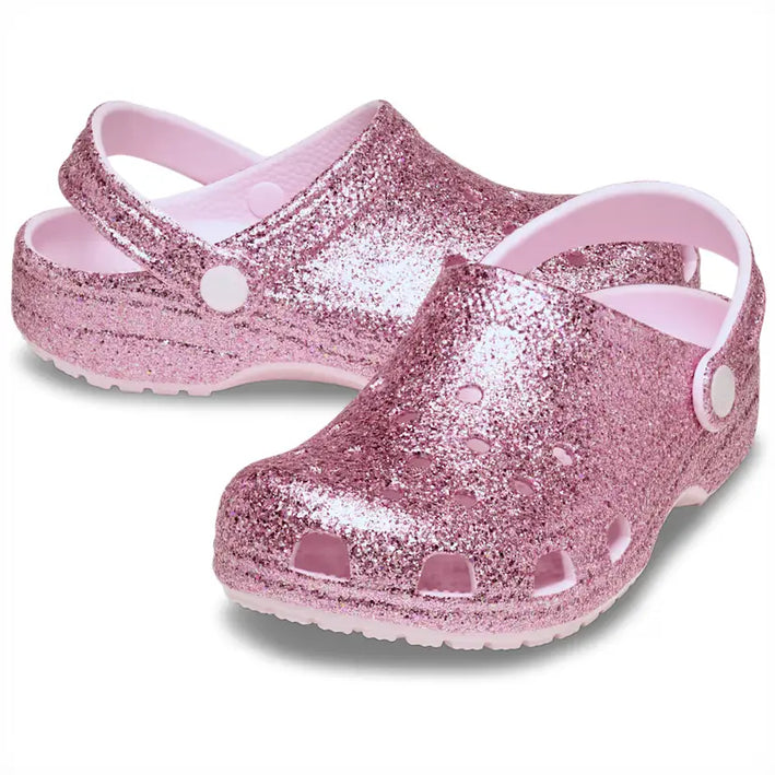 Crocs Classic Chunky Glitter sandal
