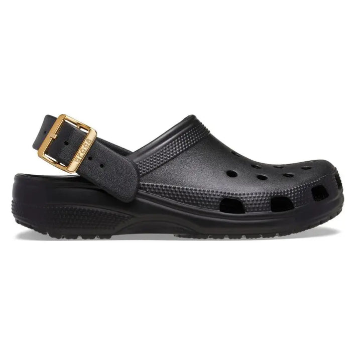 Crocs Classic Metallic Buckle Clog