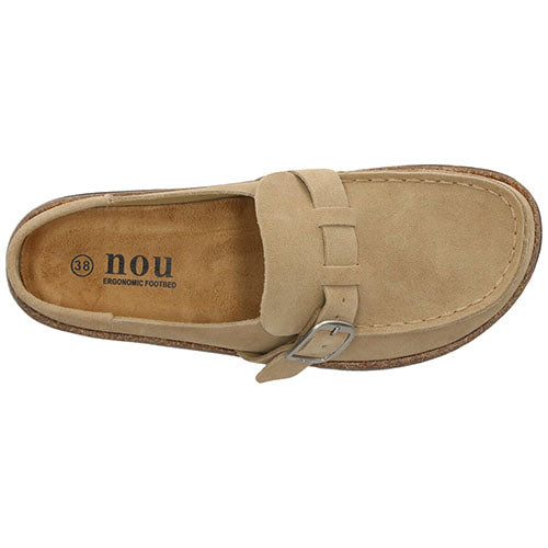 Nou Emilian W Leather Cork Moc sandal