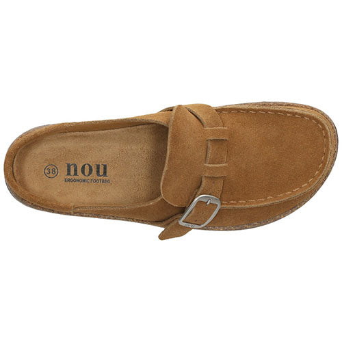 Nou Emilian W Leather Cork Moc sandal