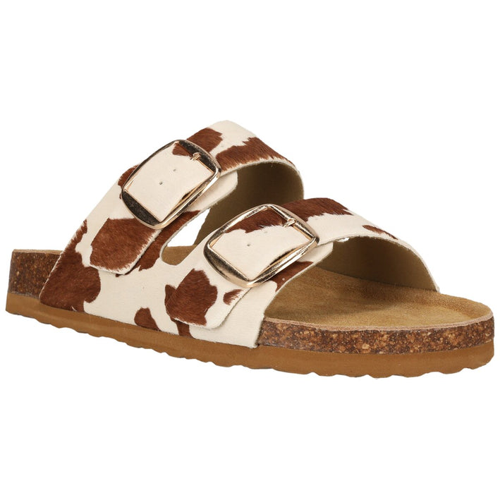 Nou Reina W Leather Cork sandal