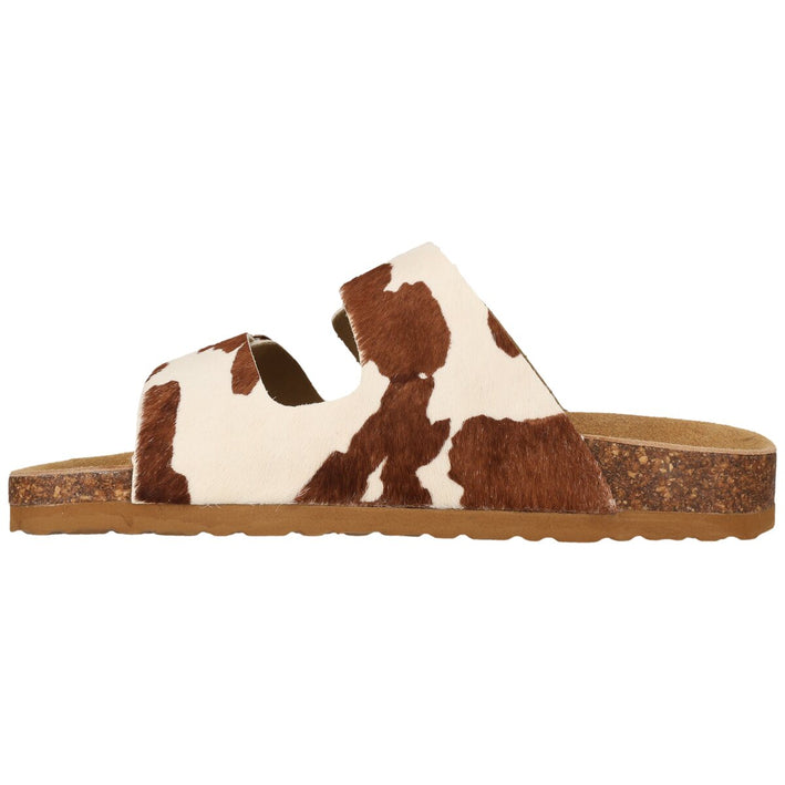 Nou Reina W Leather Cork sandal
