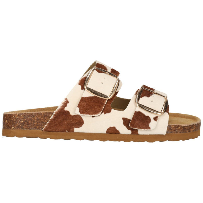 Nou Reina W Leather Cork sandal