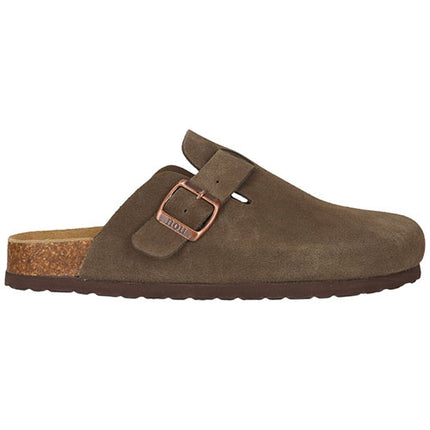 Nou Corwin Unisex Leather Cork Clog sandal