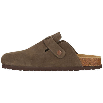 Nou Corwin Unisex Leather Cork Clog sandal