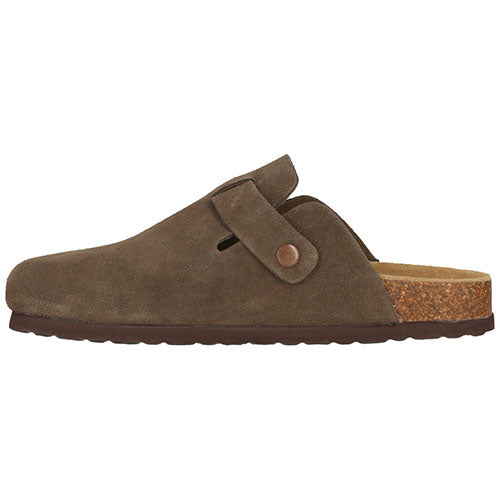 Nou Corwin Unisex Leather Cork Clog sandal