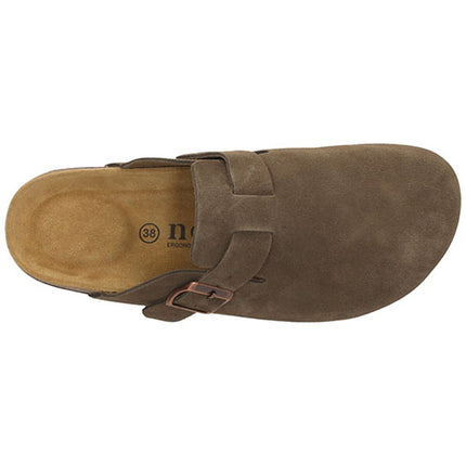 Nou Corwin Unisex Leather Cork Clog sandal