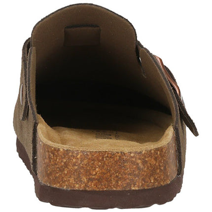 Nou Corwin Unisex Leather Cork Clog sandal