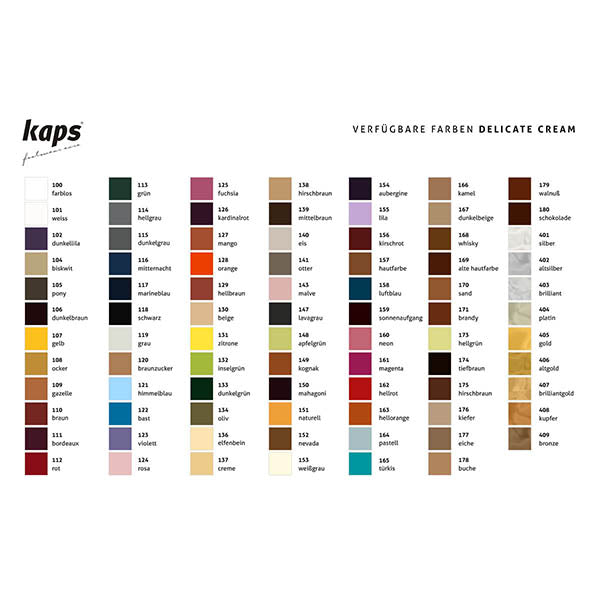 Kaps Delicate Cream - Skocreme dark beige