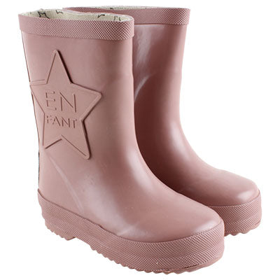 En fant gummistøvle